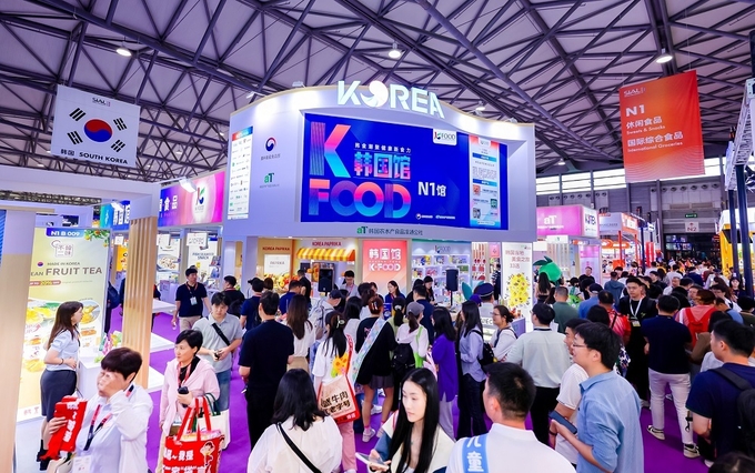 2025 SIAL 상하이 식품박람회 한국관 (한국농수산식품유통공사 제공)