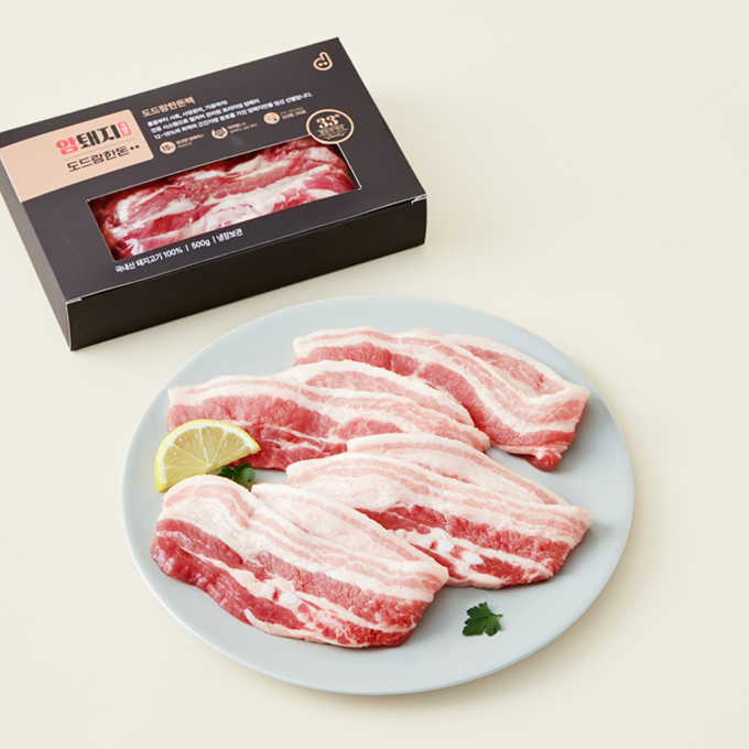 도드람한돈 암퇘지 삼겹살 구이 (도드람 제공)