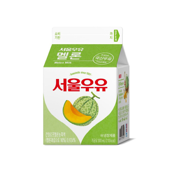서울우유 멜론맛 (도드람 제공)