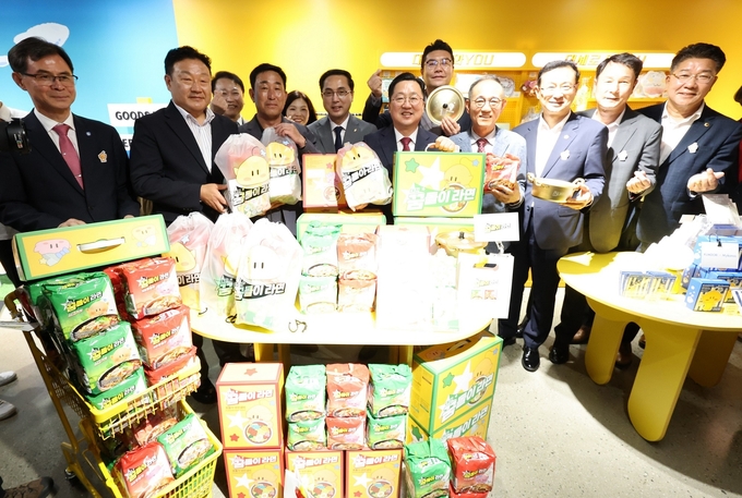 꿈돌이 라면 출시 팝업행사 (대전시)