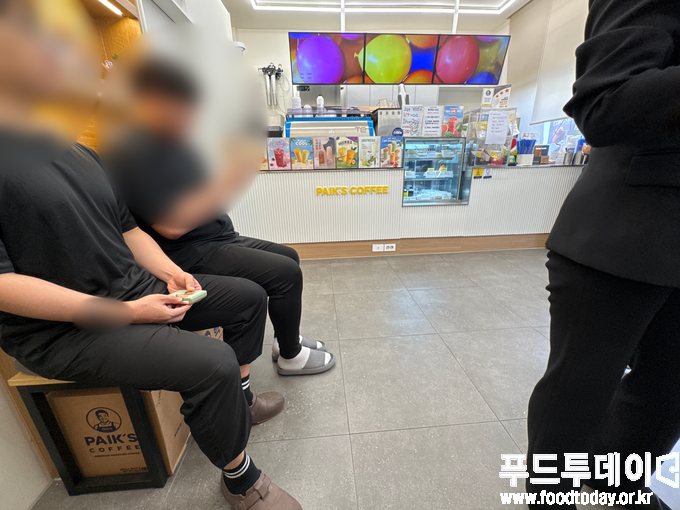 서울의 빽다방 매장 