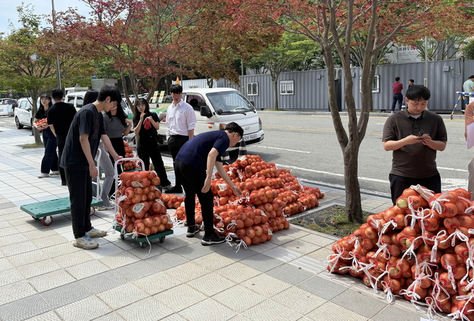 양파 사주기 운동 (전라남도)