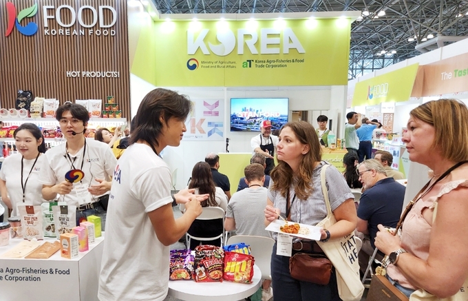 2025 뉴욕 팬시푸드쇼(FANCY FOOD SHOW) 한국관 (한국농수산식품유통공사 제공)