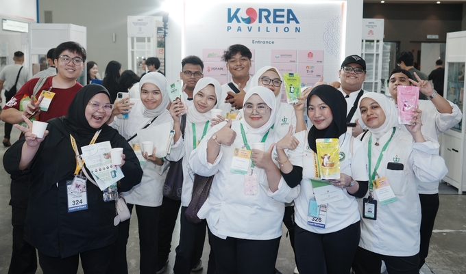 2025 말레이시아 식품박람회(FDM 2025) 한국관 (한국농수산식품유통공사 제공)