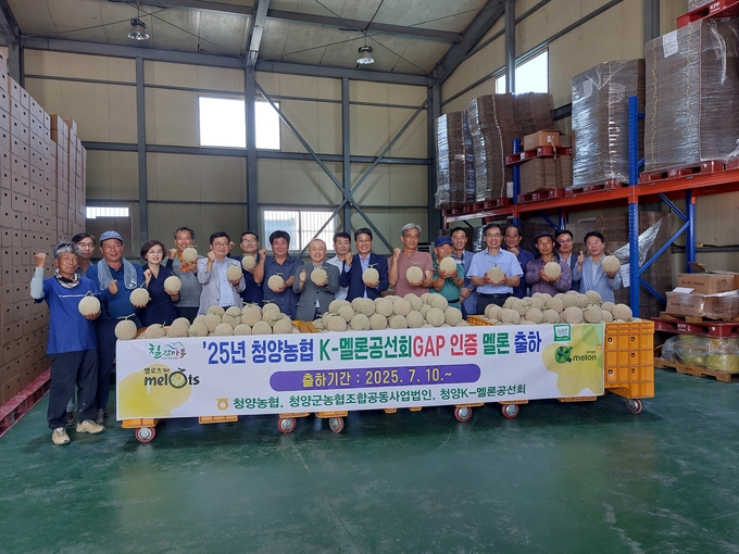 청양 멜론 출하식 (청양군)