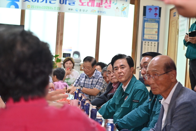 공주 경로당 방문 (충청남도)