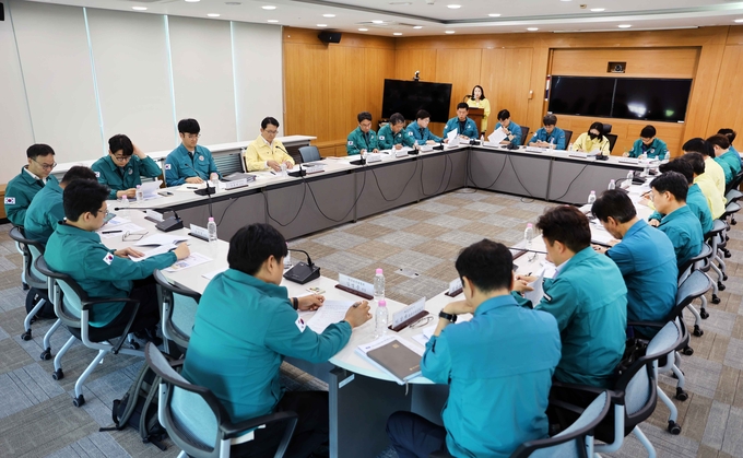 축산분야 폭염 대비 추진 상황 긴급 점검 회의 (농림축산식품부 제공)