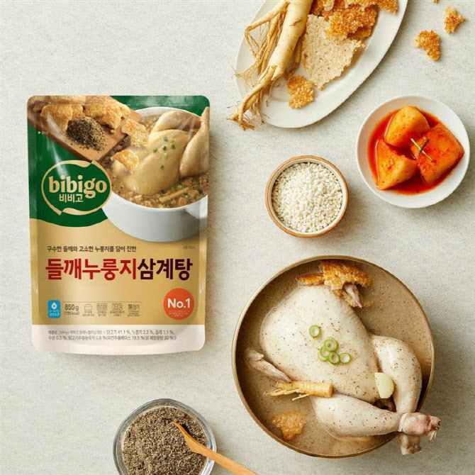 CJ제일제당 비비고 들깨누룽지 삼계탕 (도드람 제공)