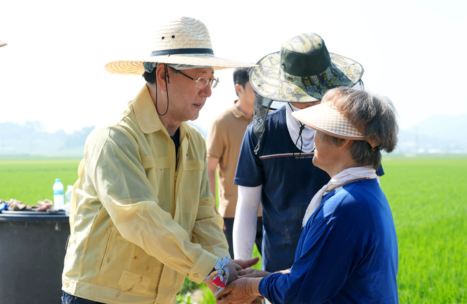 집중호우 피해지역 봉사활동 (전라남도)