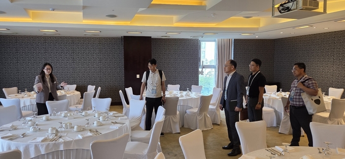 APEC 식음시설 점검 (농림축산식품부 제공)