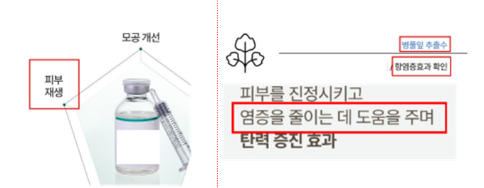 의약품 오인 광고