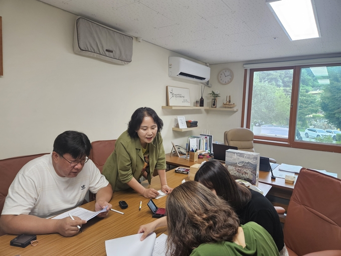 민생회복 소비쿠폰 신청서 작성 (괴산군)