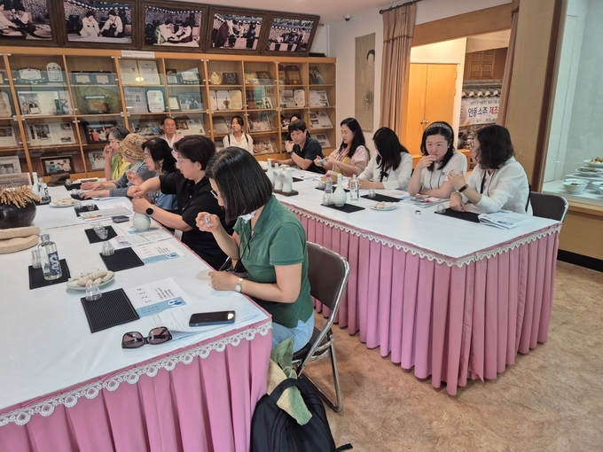 K-미식 전통주벨트 미식해설사 양성교육 (한식진흥원 제공)