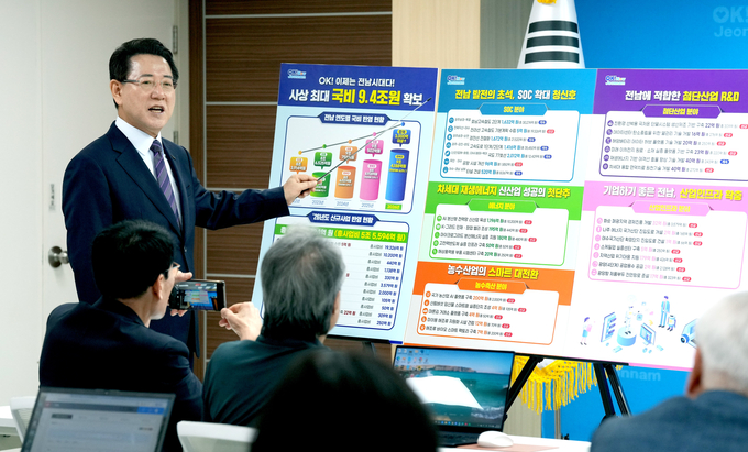 정부예산안 반영 브리핑 (전라남도)