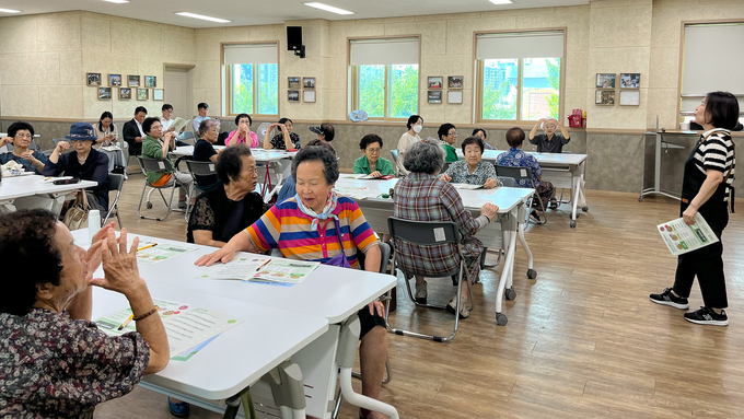 국산콩 활용 고령층 영양개선 캠페인 (한국농수산식품유통공사 제공)