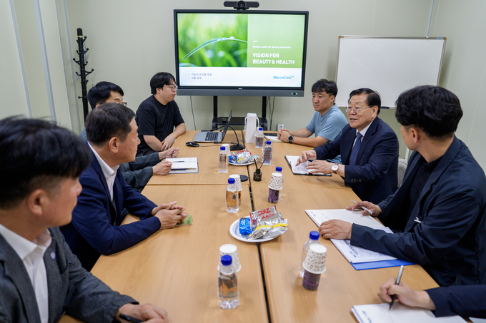 마크로케어 공장 방문 (증평군)