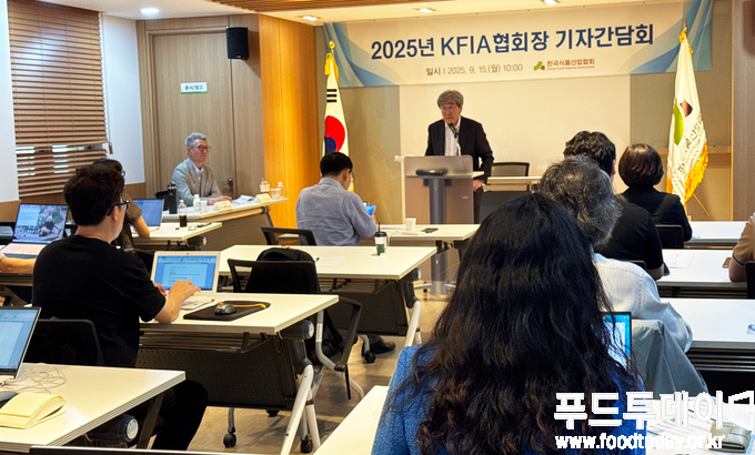 식품산업협회 기자간담회
