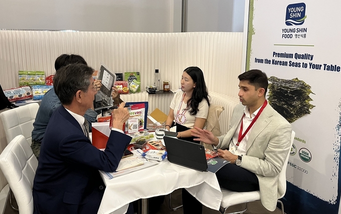 스페인 K-EXPO B2B 상담회 (한국농수산식품유통공사 제공)