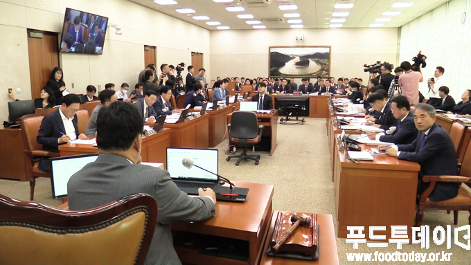 15일 국회 농림축산식품해양수산위원회 국정감사