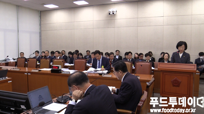 국회 보건복지위원회 식품의약품안전처 국정감사