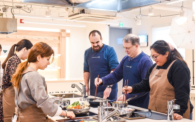 한식 체험 프로그램 (한식진흥원 제공)
