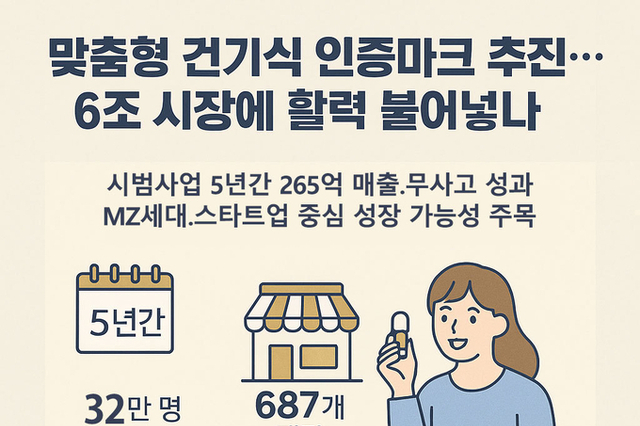 맞춤형 건기식 인증마크 추진…6조 시장에 활력 불어넣나