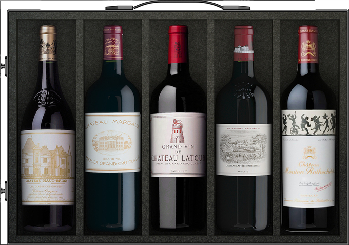 예술을 마신다...신세계LB, 보르도 1등급 그랑크뤼 5종 선물 세트 출시
